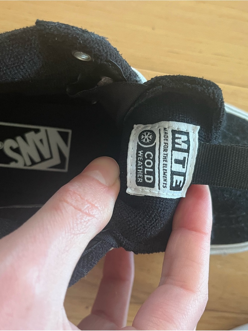 Vans Kids Black and Gray High-Top Skate Sneakers - Picture 8 of 8